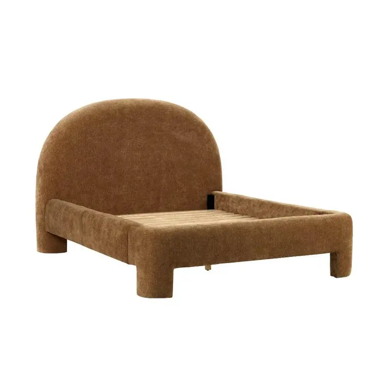 Round Polyester Headboard Bed – Nina Collection 1