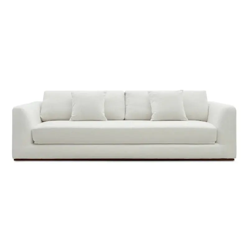 Rue Sleeper Sofa – Detachable Back Cushions + Pull-Out Mattress 1