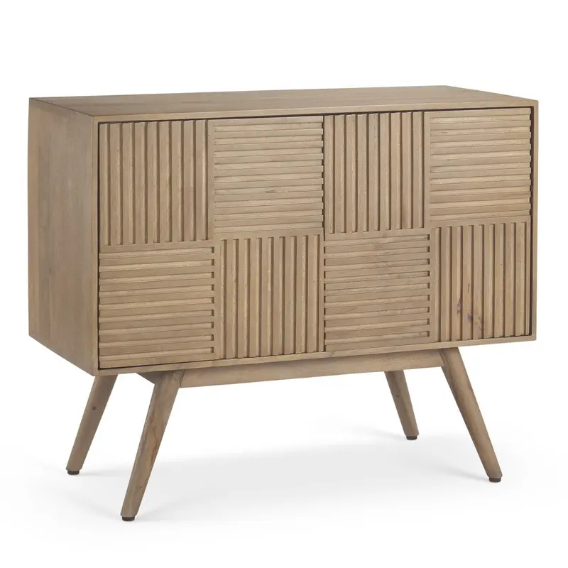 Sable Two-Door Wooden Accent Cabinet 1