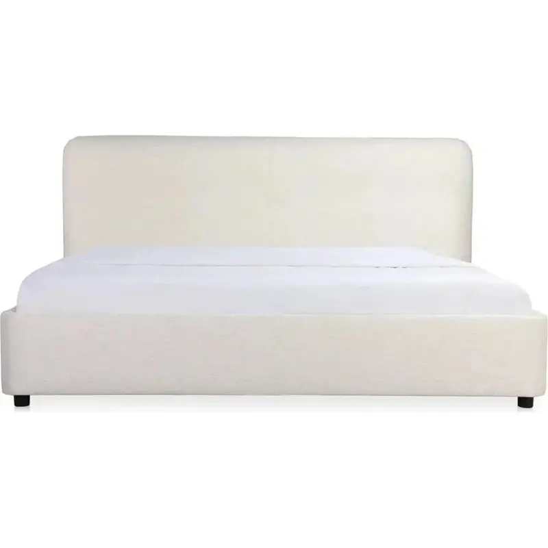 Samara Cream Wooden Bed Frame – Soft Contemporary Look 1