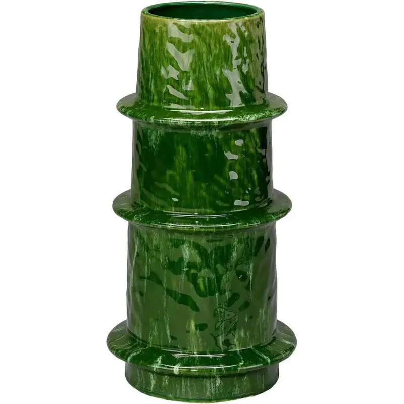 Saturn Geometric Ceramic Decorative Vase 1