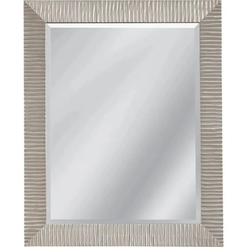 Saydona Brown Wood-And-Resin Vertical Wall Mirror 1