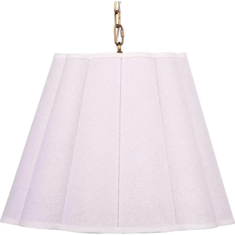Scalloped Silhouette Hanging Pendant Fixture 1