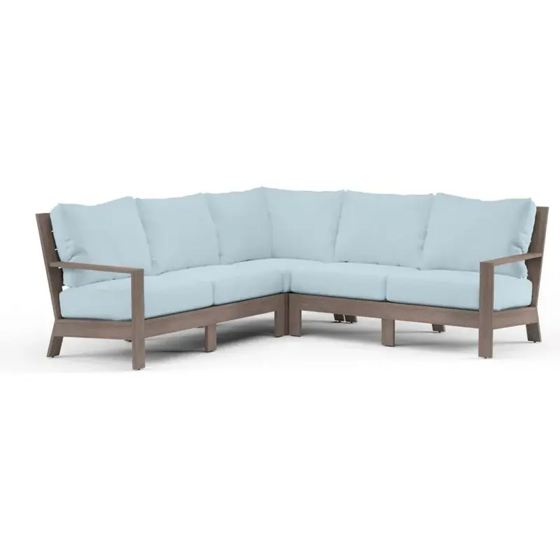 Sectional Outdoor Sofa With Sunbrella Cushions – Laguna 1