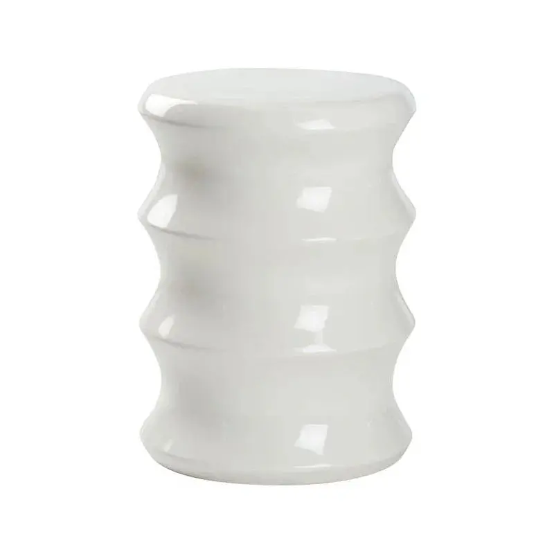 Shelbourne Glazed Ceramic Garden Stool 1