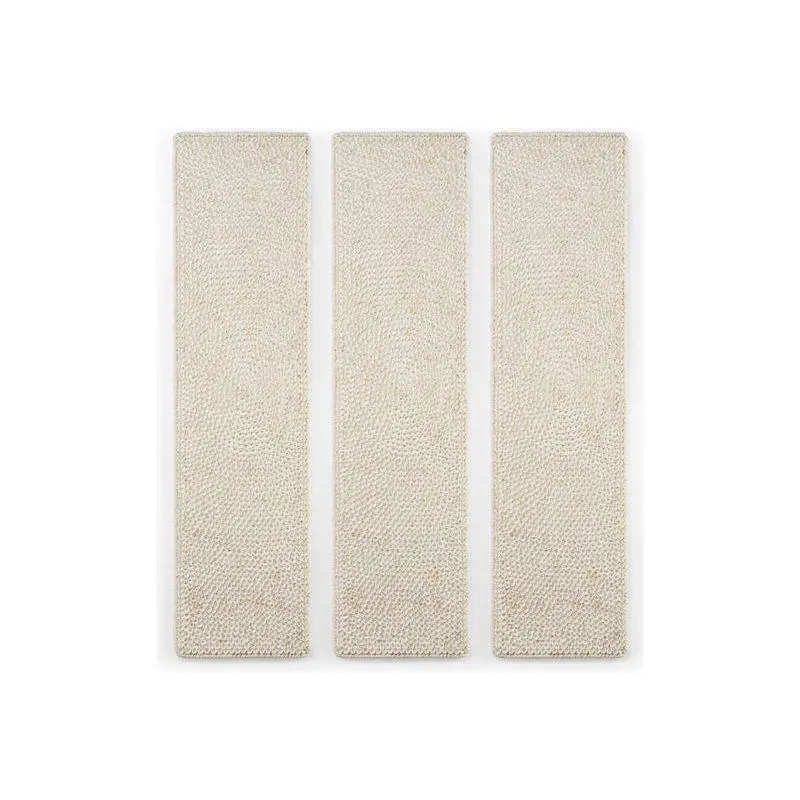Shell-Inspired White Wooden Triptych 1