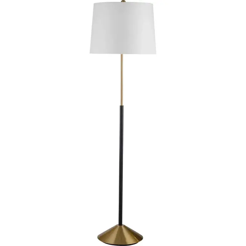 Sindi Black-And-Gold Metal Floor Lamp 1