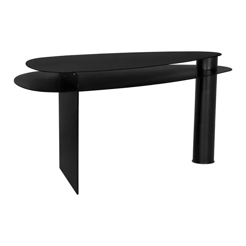 Sita Black Steel Industrial Desk 1