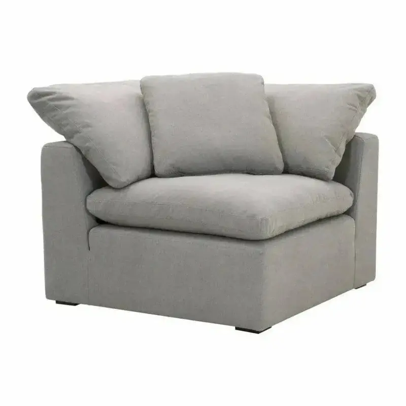 Sky Modular Corner Chair In Grey Livesmart Upholstery 1