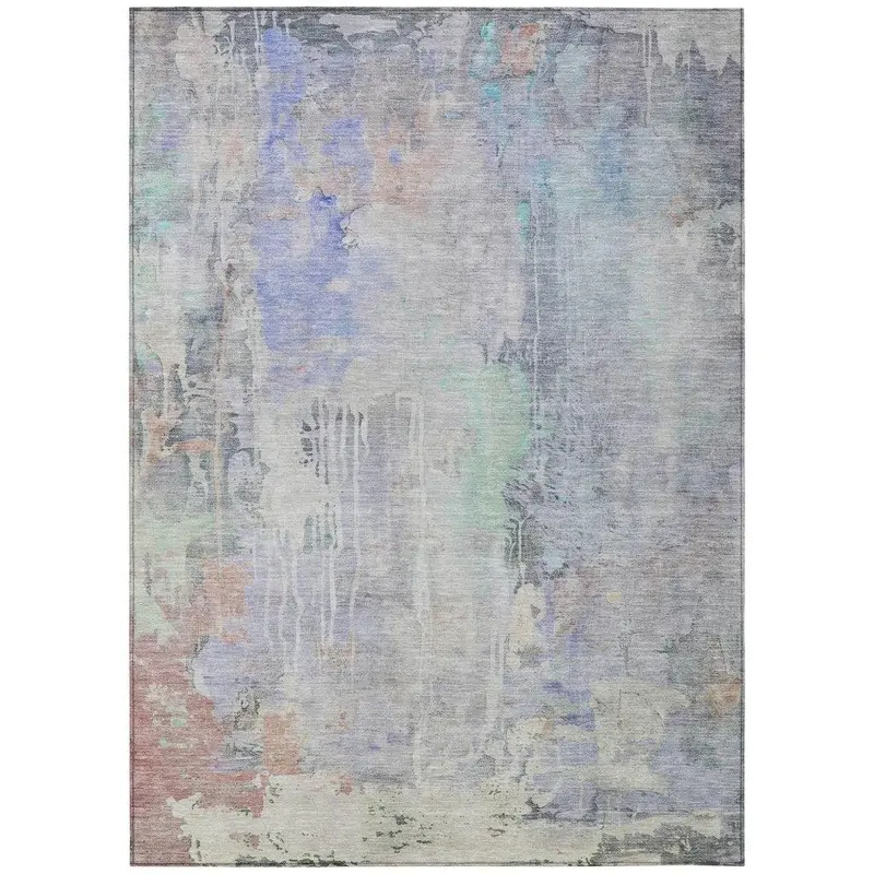 Sofina Purple Indoor-Outdoor Area Rug – Quick-Dry Washable Floor Mat 2