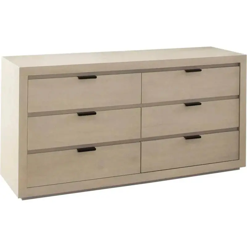 Sonoma Natural Wood Six-Drawer Dresser 1