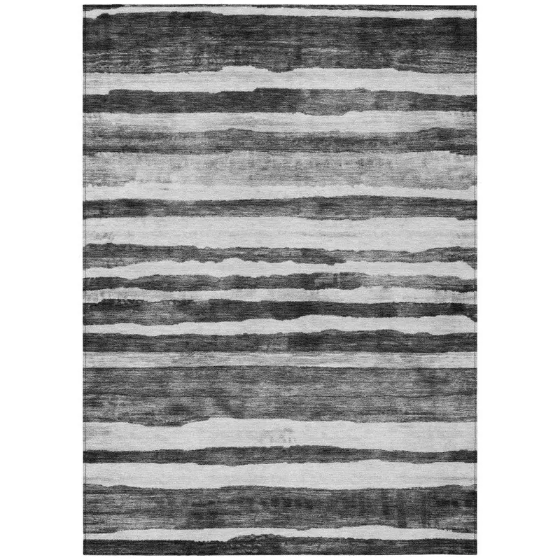 Spinava Gray Textured Indoor-Outdoor Floor Cover 2