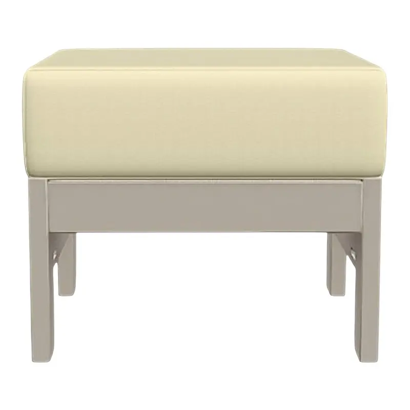 St. Catherine Deep-Seat Outdoor Ottoman With Cushioning 1