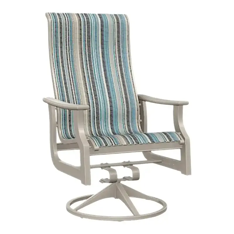 St. Catherine Mgp Sling Supreme Swivel Rocking Chair – Outdoor 1