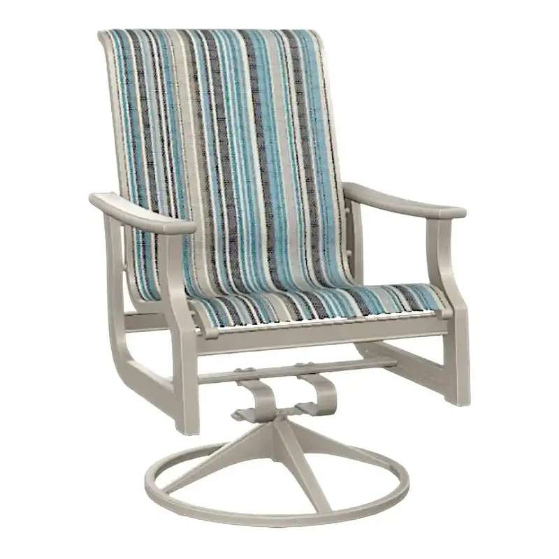 St. Catherine Sling Swivel Rocker – Weather-Resistant Outdoor Design 1