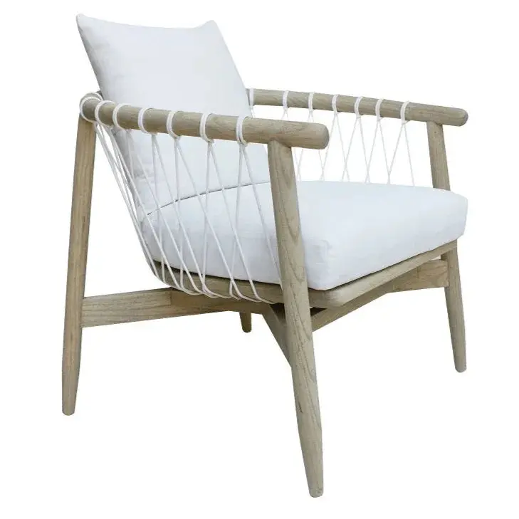 Strand Wood-Framed Living Room Occasional Chair 1
