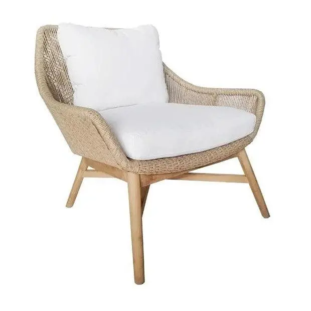 Stream Outdoor Accent Chair — Weather-Resistant Aluminum Design 1