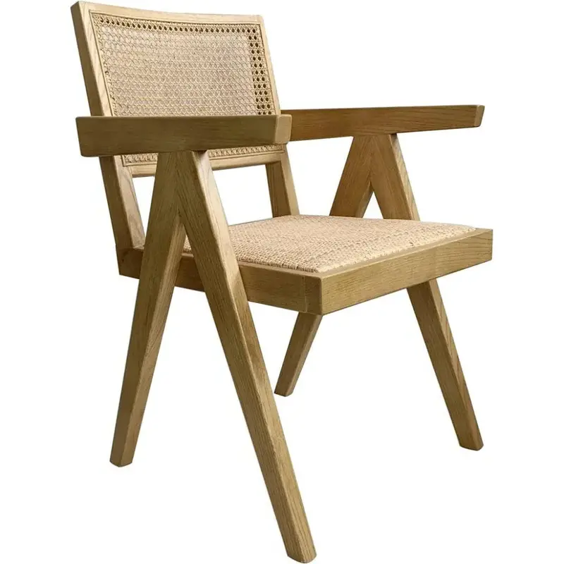 Takash Rattan Dining Armchairs – 2-Pack 1