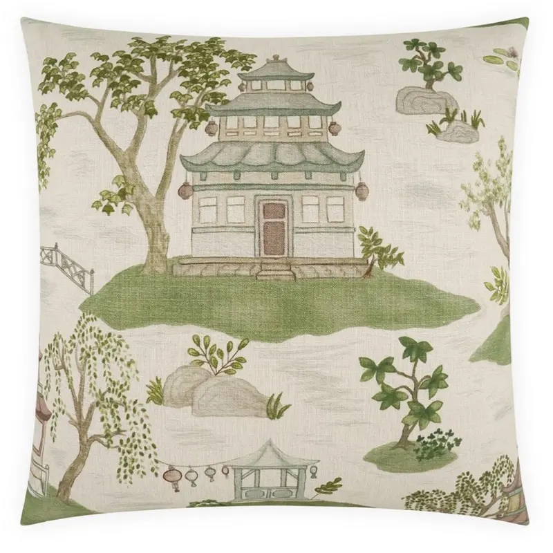 Tang Textured Cotton Throw Pillow For Living Room Accent 1