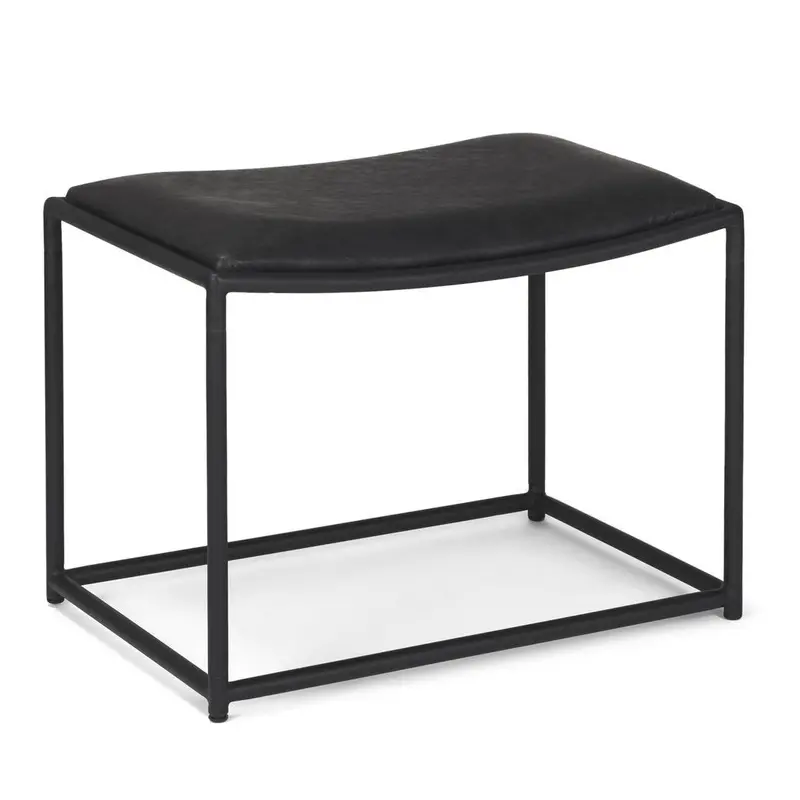 Taniel Full-Grain Leather Bar Stool 1
