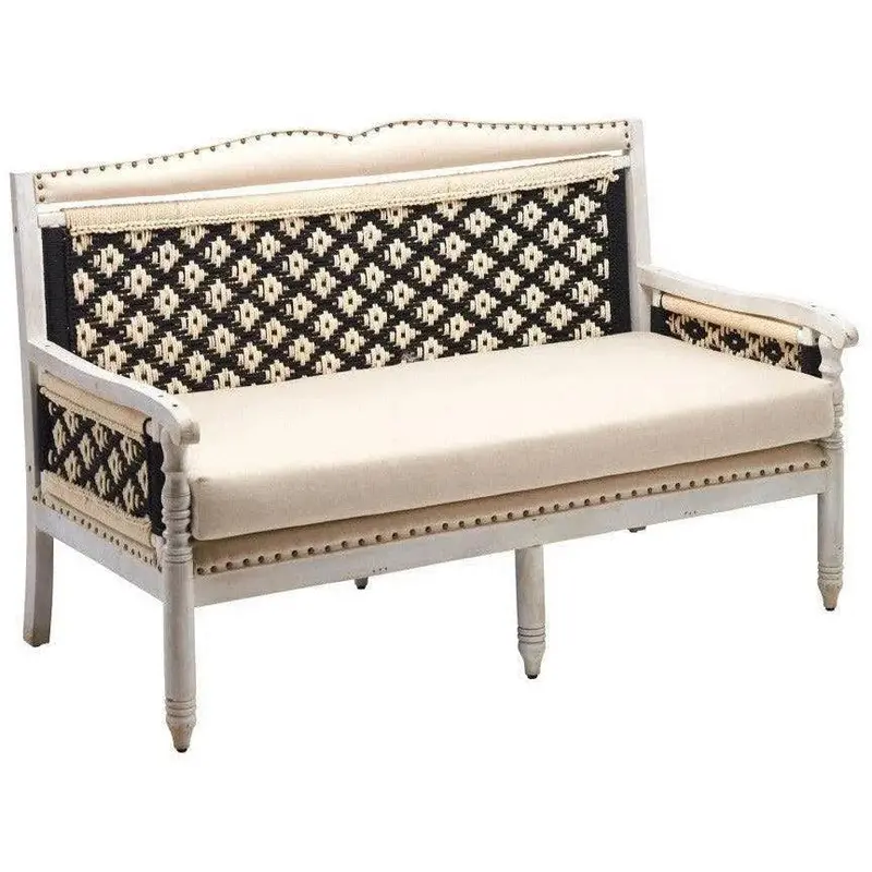 Tavrien Handwoven Brown Sofa With Dynamic Texture 1