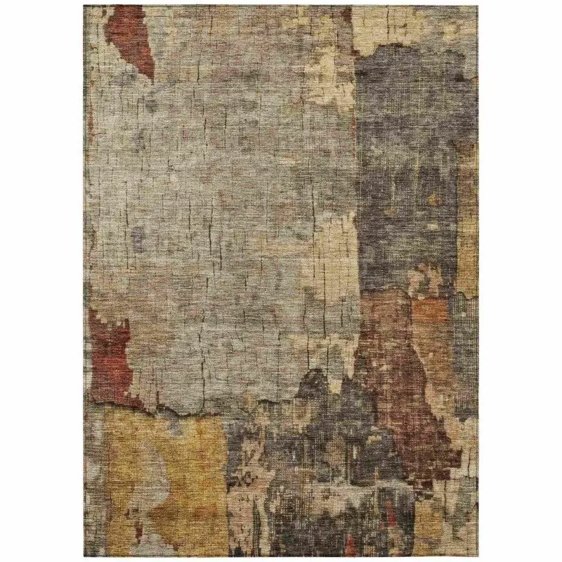 Tektar Brown Easy-Clean All-Season Rug 2