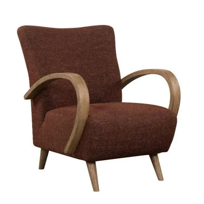 Textured Performance-Fabric Accent Chair – Louis Model 1