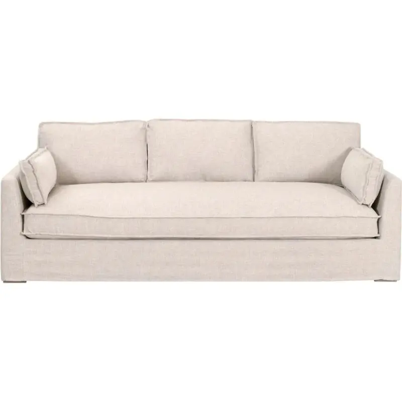Thea Outdoor Slipcover Sofa – Tapered Profile, Performance Fabric 1