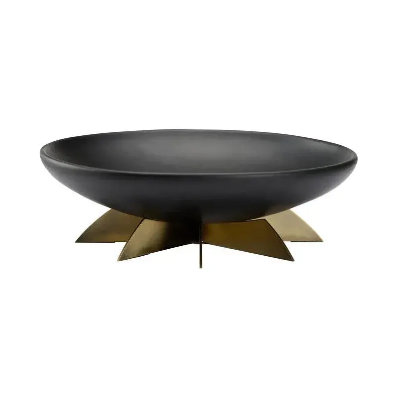Tilling Matte Black Ceramic Bowl 1