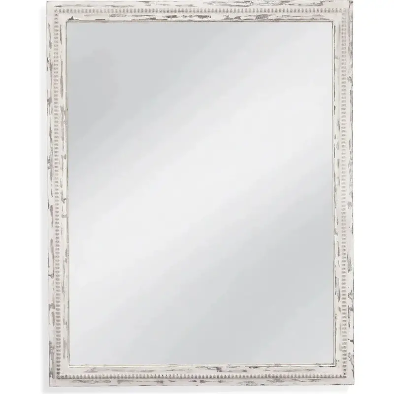 Tuolumene White Mdf Vertical Wall Mirror 1