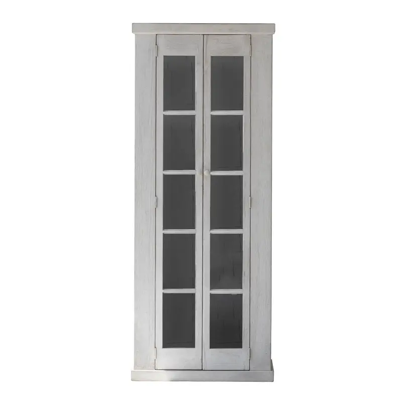 Tuscan Two-Door Wooden Cabinet With Traditional Craftsmanship 1