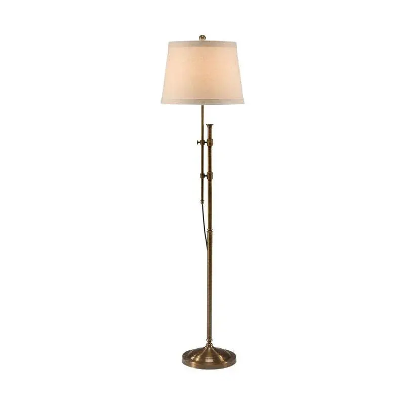 Twin-Column Adjustable Floor Lamp – Dual-Arm Flexible Reading Light 1