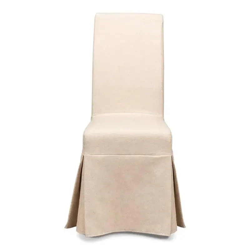 Two-Piece Draped Dining Chair Set 1