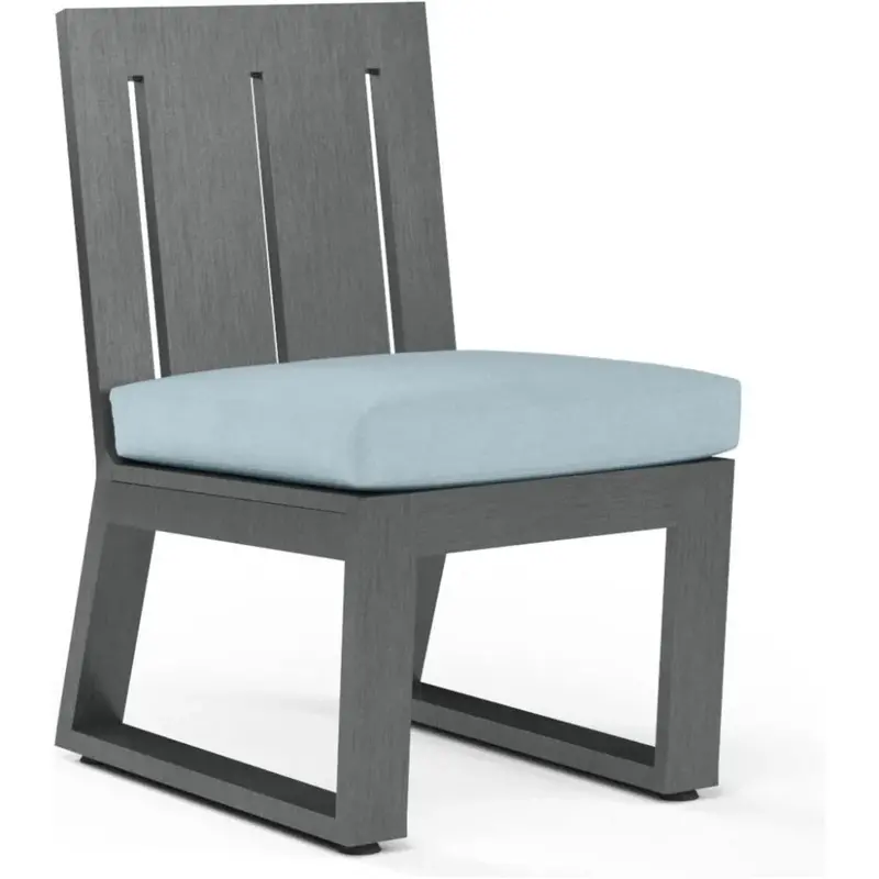 Two-Piece Outdoor Dining Chair Set – Sunbrella, Redondo 1
