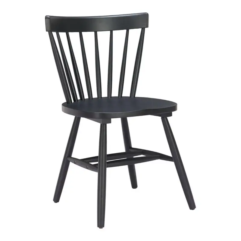 Tyce Painted Wooden Dining Chairs (Set Of 2) – Vibrant Color-Finished Seating 1