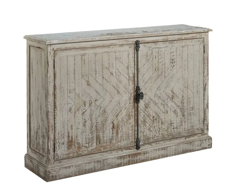 Urbandale Wooden Accent Cabinet – Two-Door Statement Furniture For Living Spaces 1