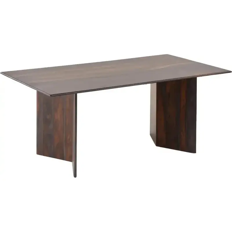 Vandra Rectangular Dining Table – Modern Solid Wood Construction 1