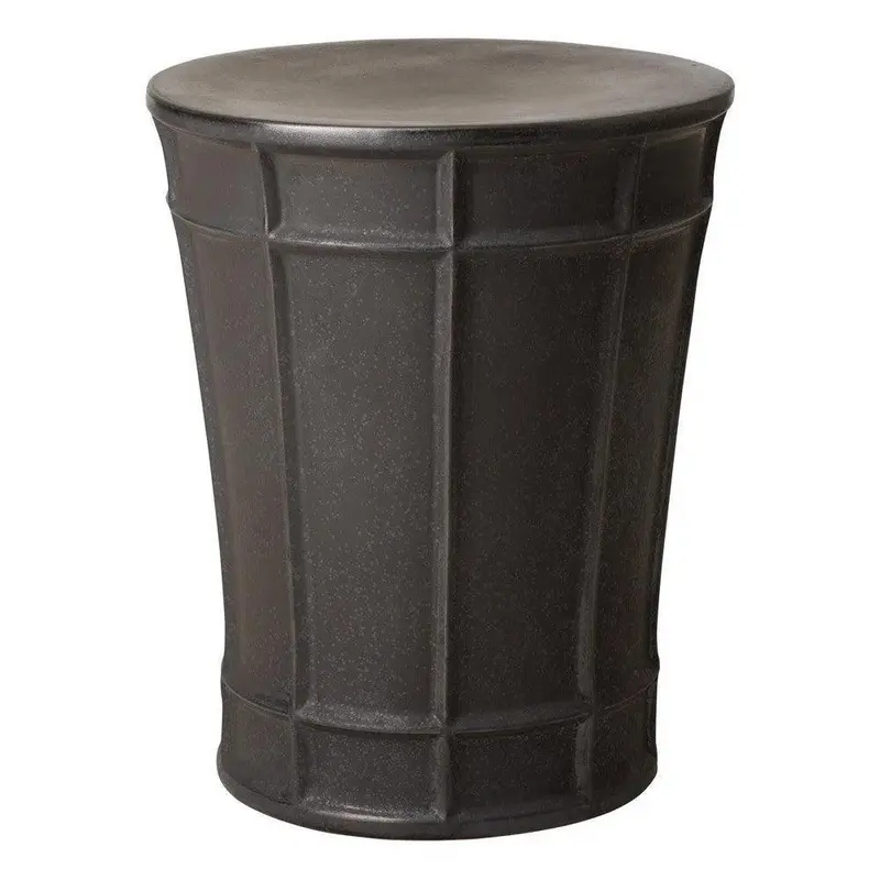 Varro Decorative Garden Stool – 22.5 Inch Contemporary Outdoor Seating 1