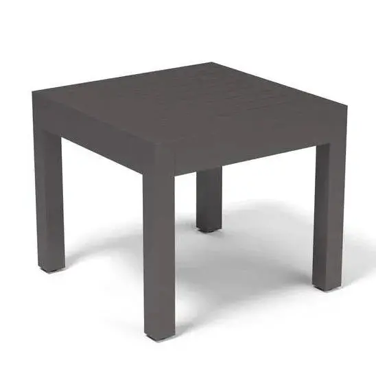 Vegas Aluminum Outdoor End Table 1