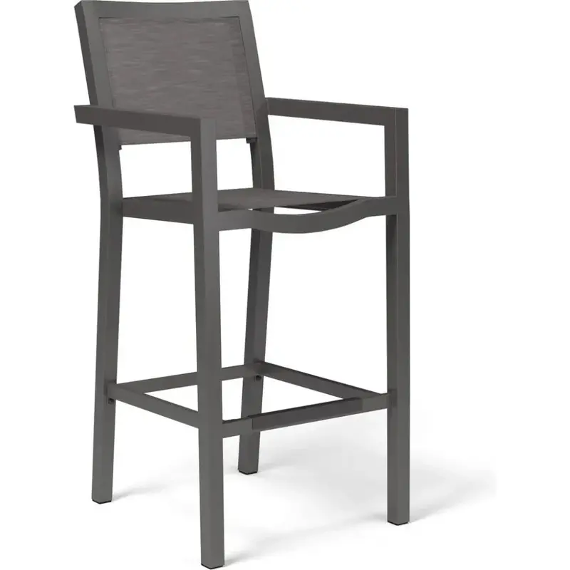 Vegas Aluminum Sling Barstool For Outdoor Use 1