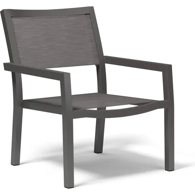 Vegas Stackable Aluminum Sling Club Chair 1