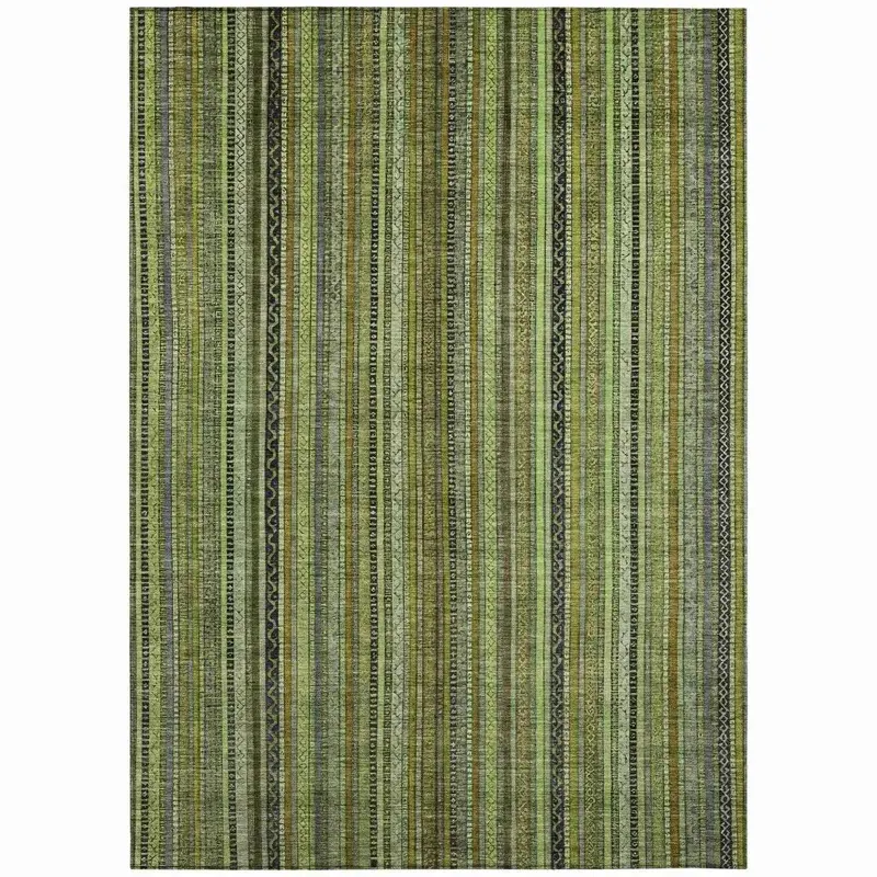 Velatrix Green Indoor-Outdoor Rug – Eco-Conscious Materials, All-Weather Performance 2