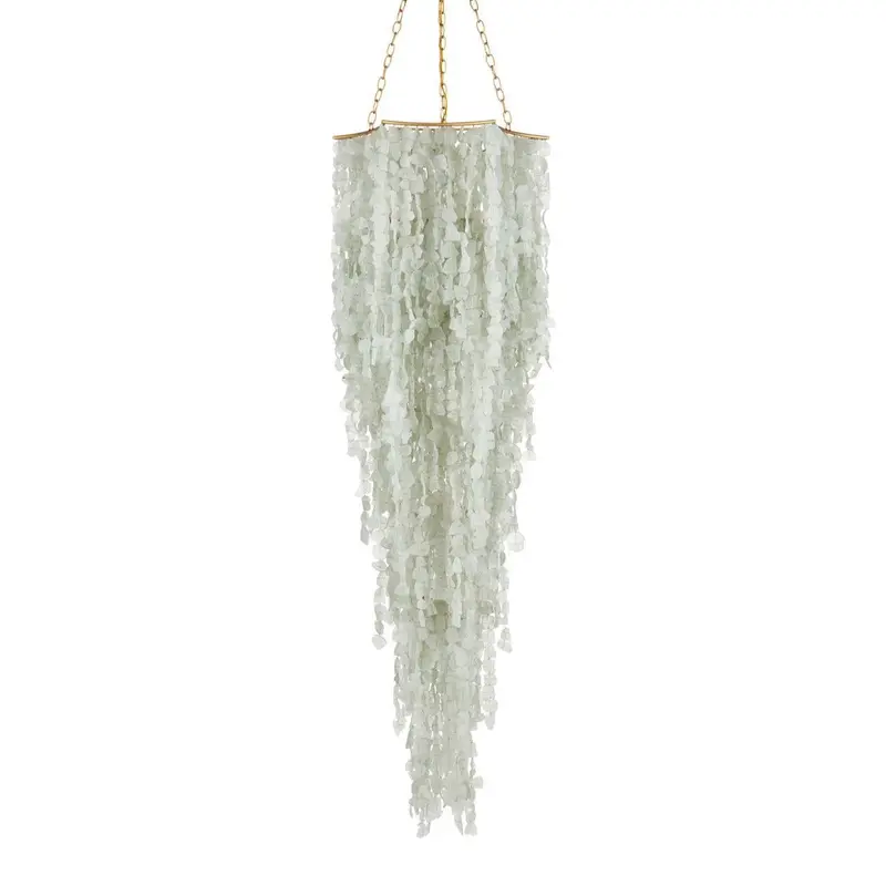 Verre De Mer Large Glass Pendant Chandelier 1