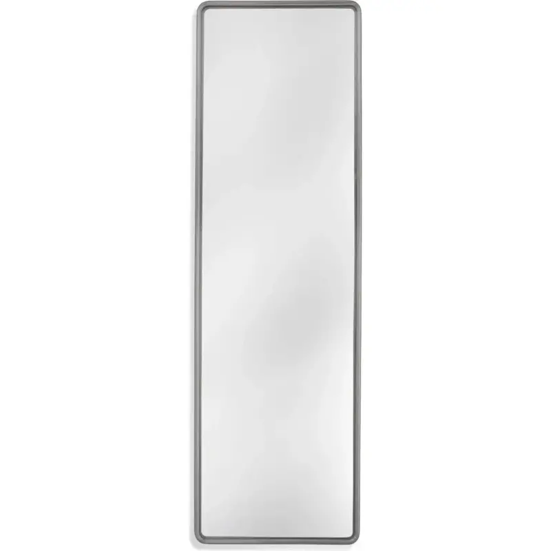 Vinca Silver Metal Vertical Floor Mirror 1