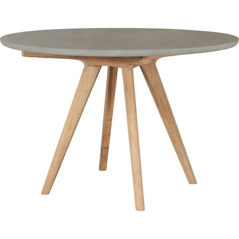 Viola Slate Grey Outdoor Dining Table – Modern Patio Table 1