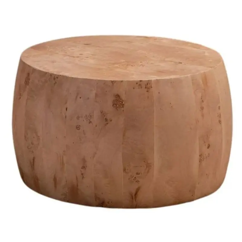 Vireth Solid Wood Round Coffee Table 1
