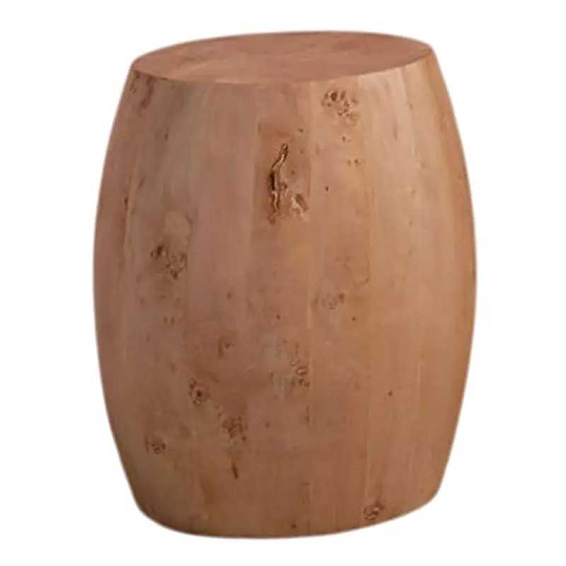 Vireth Solid Wood Round Side Table 1