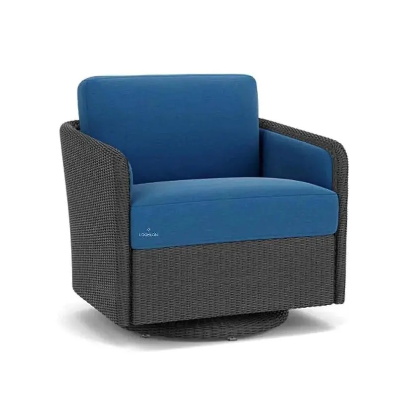 Visions Swivel Glider Lounge Chair – Smooth Motion Indoor/Outdoor Recliner 1