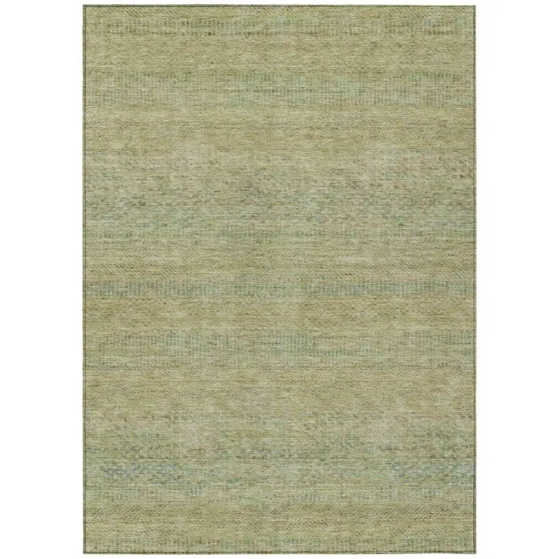 Viviennea Gold Indoor-Outdoor Rug – Luxe Washable All-Season Area Carpet 2