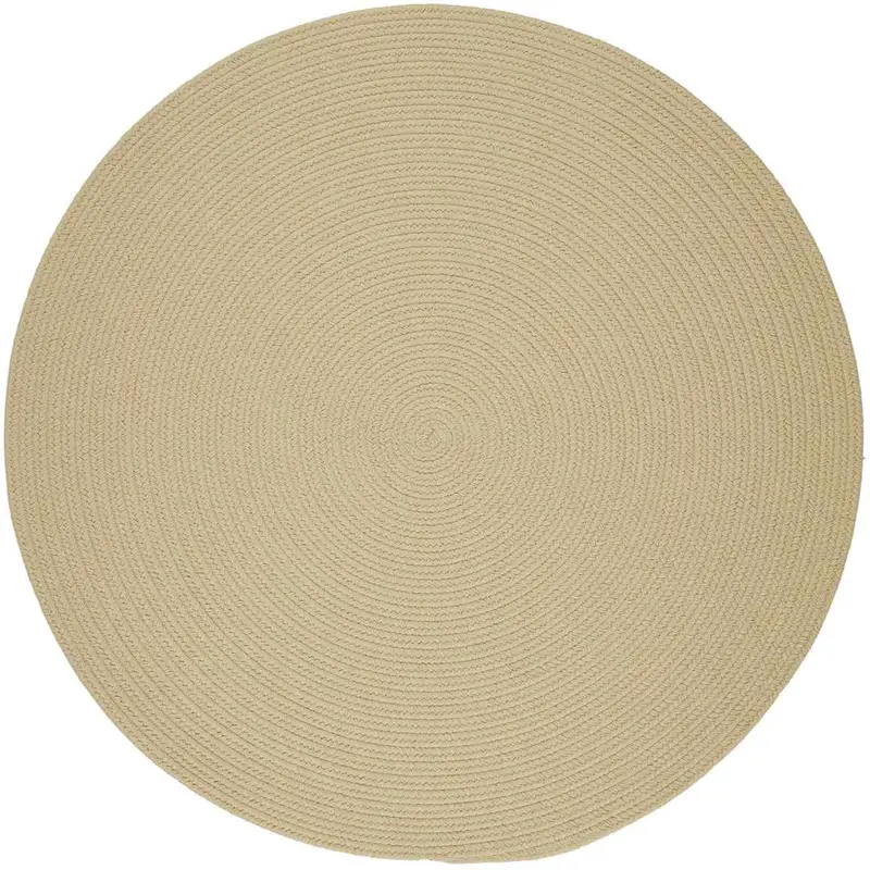Wearever Reversible Braided Round Outdoor Rug 1